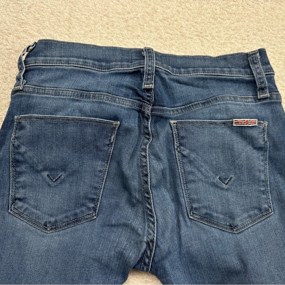 Hudson Nico Mid Rise Ankle Super Skinny Blue Jeans Women’s Size 26 Waist - Picture 9 of 10